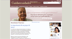 Desktop Screenshot of cuidatecuidador.com